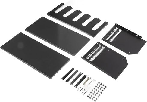 Emukoep Power Tool Organizer ، Mount Wall ، 5 فتحات ، رف تخزين للحفر الكهربائية ، حامل حفر قوي للمرآب ، ورشة عمل ، مستودع (Iron 2) in Kuwait