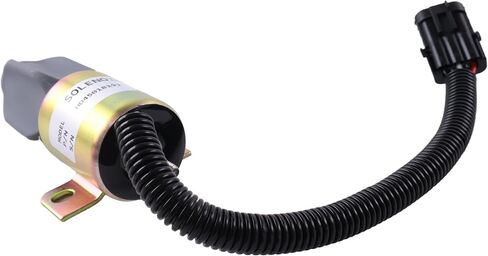 24v 716/30091 332/j5060 275060 إيقاف تشغيل الصمام الملف اللولبي متوافق مع JCB JS130 JS160 JS180 JS240 JS260 in Saudi Arabia