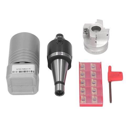 Indexable End Mill Holder NT30 FMB22 45 Milling Cutter Holder 400R 50 22 4T Milling Cutter 10pcs APMT1604 Milling Inserts in Saudi Arabia