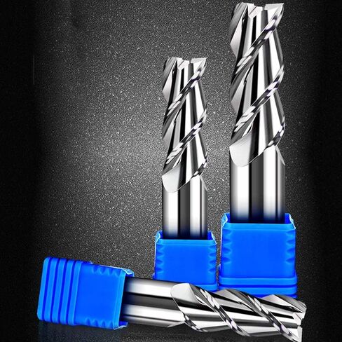 Router Bits Spiral Router Bit Up and Down Cut Compression CNC Router Bits 9mm 10mm 12mm Blade Diameter Solid Carbide End Mill for Wood Carving Wood Cutter ( Size : 12*70*200 ) in Kuwait