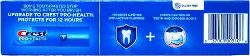Crest Fluoride Cavity Protection معجون الأسنان 8.2 أوقية معجون منتظم ، معجون الأسنان السائبة ، يمنع التجاويف قبل بدء (4 عبوات) in Saudi Arabia