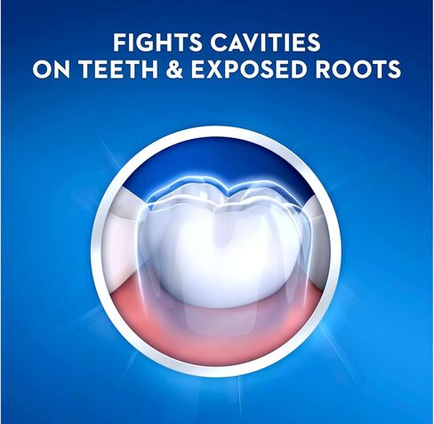 Crest Fluoride Cavity Protection معجون الأسنان 8.2 أوقية معجون منتظم ، معجون الأسنان السائبة ، يمنع التجاويف قبل بدء (4 عبوات) in Saudi Arabia