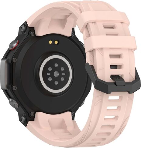 فرقة السيليكون العسكرية الوعرة متوافقة مع Amazfit T-rex 3 ، أحزمة المعصم الأشرطة الناعمة بديل لـ T-Rex 3 Band Men Women in Kuwait