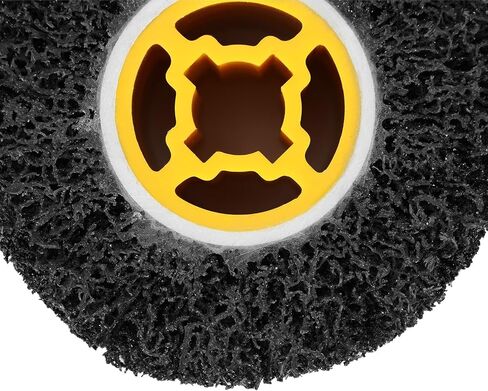 Qwork 4.5 × 4 بوصة ، 40 عجلة كاشطة الحصيرة و 3/4 بوصة أسطوانة تلميع الأسلاك ، طلاء متعدد الاستخدامات in Saudi Arabia