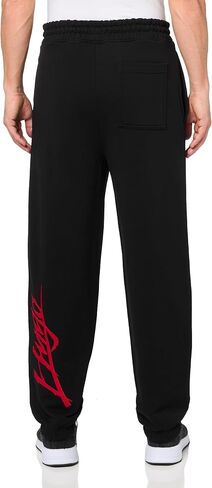 HUGO Men's Script Stack Logo Cotton Sweatpants in Saudi Arabia