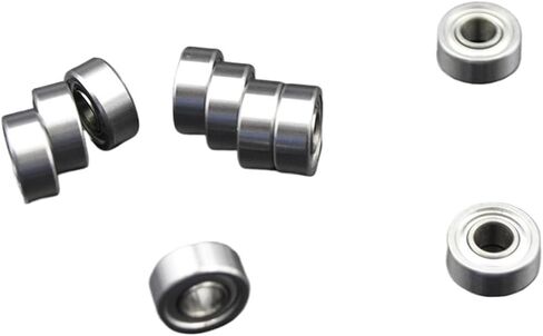 10Pcs MR104 ZZ 4 * 10 * 4mm High Speed 1040 Bearing Inner Diameter 4mm Miniature Ball Bearings in Saudi Arabia