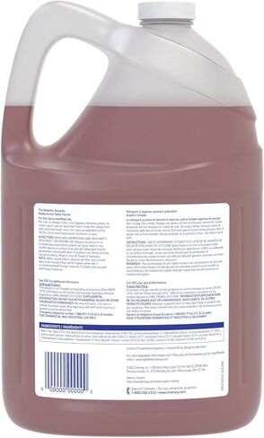 Spitfire Diversey SC 100870948 RTU Liquid Power All-Purpose Cleaner, Heavy Duty Degreaser for Shops & Kitchens, Pine Scent, Ready-to-Use Refill, 1-Gallon (Pack of 4) in Saudi Arabia