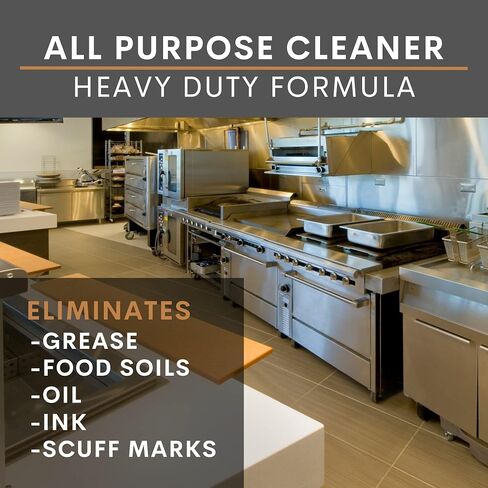 Spitfire Diversey SC 100870948 RTU Liquid Power All-Purpose Cleaner, Heavy Duty Degreaser for Shops & Kitchens, Pine Scent, Ready-to-Use Refill, 1-Gallon (Pack of 4) in Saudi Arabia