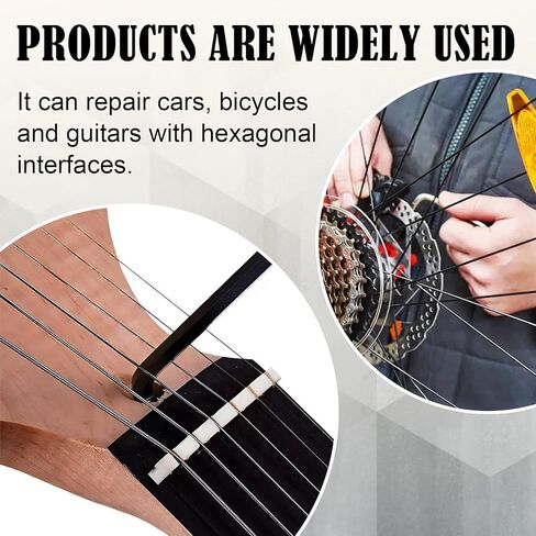 2pcs Guitar Truss Rod Wrench, 4mm 5mm Allen Wrench with Ball End, Truss Rod Adjustment Tool Guitar Neck Repair Maintenance Accessories for Martin Guitar, Wood Guitar - Black, 2 Sizes in Kuwait