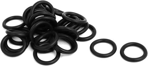 Nitrile Rubber O-Rings 45mm OD 41mm ID 2mm Width, Metric Sealing Gasket for Automotive Machine Plumbing, Pack of 10 in Saudi Arabia