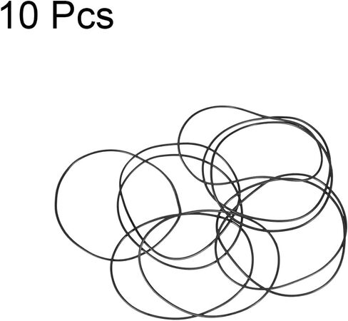 Nitrile Rubber O-Rings 43mm OD 41mm ID 1mm Width, Metric Sealing Gasket for Automotive Machine Plumbing, Pack of 10 in Saudi Arabia