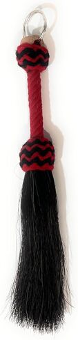 Western Style Horse Hair Keychain, Cowboy Rodeo Horse Quirt Miniature Keychain Collectible in Saudi Arabia