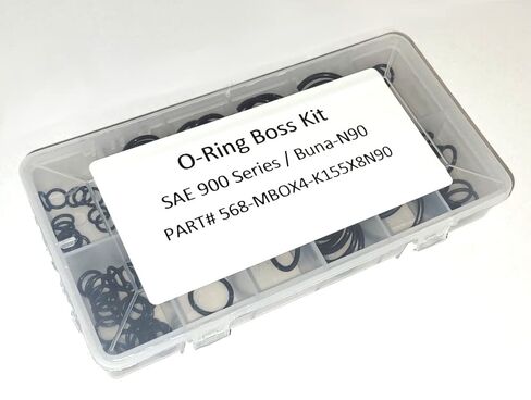 عام 568-MAX-1381-KIT-MAX TRACK O-RING KIT ، 1،415 حلقات مطاطية شائعة الحجم ، الأحمر ، 1 in Saudi Arabia