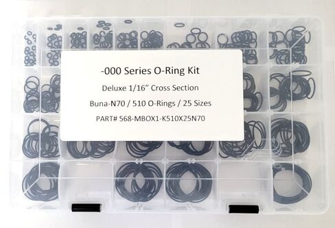 عام 568-MAX-1381-KIT-MAX TRACK O-RING KIT ، 1،415 حلقات مطاطية شائعة الحجم ، الأحمر ، 1 in Saudi Arabia