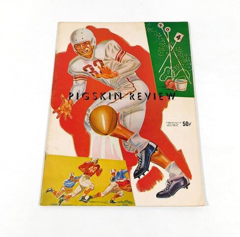 1957 Pittsburgh at USC College Football Program 10-4-57 - NFL Programs in Saudi Arabia