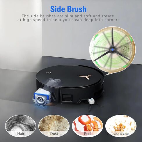 23pcs قطع غيار استبدال ecovacs deebot x8 pro omni/yeedi s14 بالإضافة إلى robot facuum accessories kit: 1 الفرشاة الرئيسية ، وسادات ممسحة 2 الأسطوانة ، 6 مرشحات ، 6 فرش جانبية ، 6 أكياس غبار ، 2 أدوات in Kuwait