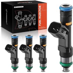 A-Premium Fuel Injectors Compatible with Mazda 3 2004-2013, 3 Sport 2009-2013, 5 2008-2010, 6 2006-2008, MX-5 Miata 2006-2015, L4 2.0L 2.3L, Set of 4, Replace# 842-12370