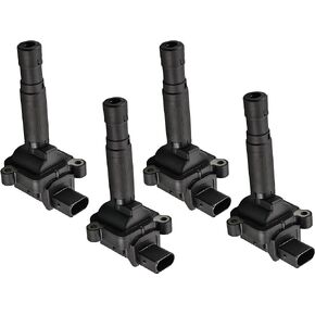 ENA Set of 4 Ignition Coil Pack Compatible with Mercedes-Benz 2003 2004 2005 C230 1.8L L4 Coils Replacement for UF555 5C1747 E1055 52-2102 IC635 0001501580 0001502980 48738 C1690
