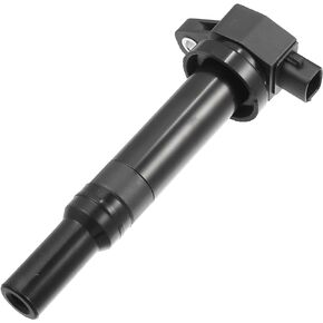ACROPIX Car Engine Ignition Coils Replacement Fit for Hyundai Santa Fe GLS 2.7L V6 - Gas - Pack of 1 Black
