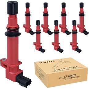Ignition Coil Pack Replacement for 3.7 4.7 1999 2000 2001 2002 2003 2004 2005 2006 2007 Dodge Dakota Ram 1500 Durango, Jeep Grand Cherokee Liberty, 05-08 Grand Cherokee 3.7L 4.7L, UF270 C1231, 8pc