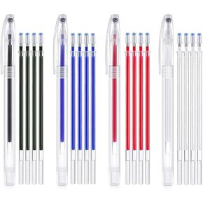 4 قطع أقلام قابلة للمسح بالحرارة مع 20 عبوة لخياطة اللحف، أقلام تحديد النسيج القابلة للمسح بالحرارة، قلم تحديد النسيج المختفي بدرجة الحرارة العالية لصناعة الملابس والأقمشة in Kuwait