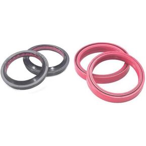 Outlaw Racing Fork Oil Seal and Dust Seal Kit - Triple Lip Seal Design - Exceeds OEM - Prolongs Seal Life by 3 to 5 Times Over OEM