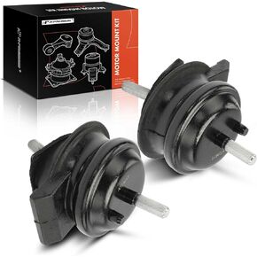 A-Premium Front Left and Right Engine Motor Mount Kit Compatible with Lexus LS400 1990-2000, 4.0L, 2-PC Set, Replace# 1236150100, 1236150101