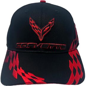 SR1 Performance C8 Corvette Bad Vette Hat - Adjustable 3-D Embroidered Cap - Officially Licensed by GM