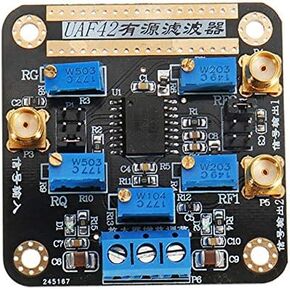 Taidacent UAF42 Universal Active Filter Module High Pass Low Pass Band Pass Filtering Active Band Pass Filter Module Tunable Filter