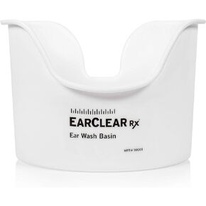 EarClear Rx Ear Wash and Ear Cleaning Basin, Clean Solution to Flush Out Ear Wax - Physician Preferred