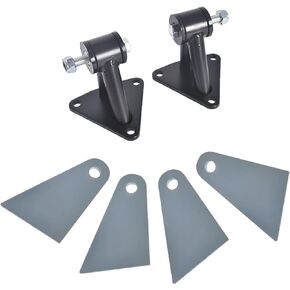 Car Plug-In Welding Type Engine Mounting Bracket Engine Swap Weld-In Motor Mounts Replacement for Chevy Small and Big Block SBC BBC 91018040