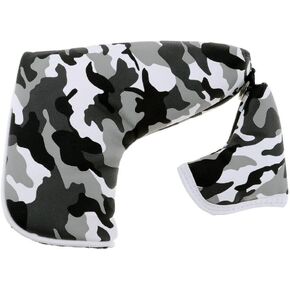 Golf Blade Putter Cover Head Camouflage Pattern Headcover Protection with Magnetic Closure Headcovers