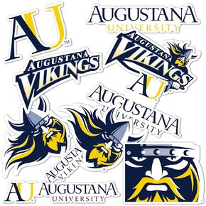 Desert Cactus Augustana University Vikings Stickers Vinyl Decals Laptop Water Bottle Car Scrapbook T2 (Type 2)