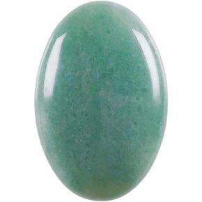 Polished Oval Crystal Palm Worry Stone for Anxiety Reiki Palm Stone for Meditation, Black Obsidian