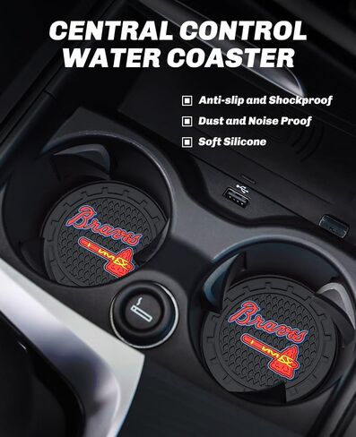 Astros Car Cup Holder Coasters for Baseball Fans,Huston Astros Car Coasters for Car Cup Holder,Baseball Stuffs Huston Astros Car Cup Holder Insert,Souvenir/for Baseball Fans,Car Cup Mat,2.75'' in Saudi Arabia