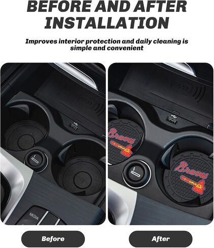 Astros Car Cup Holder Coasters for Baseball Fans,Huston Astros Car Coasters for Car Cup Holder,Baseball Stuffs Huston Astros Car Cup Holder Insert,Souvenir/for Baseball Fans,Car Cup Mat,2.75'' in Saudi Arabia