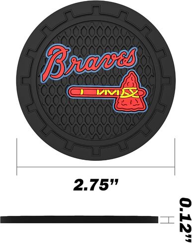 Astros Car Cup Holder Coasters for Baseball Fans,Huston Astros Car Coasters for Car Cup Holder,Baseball Stuffs Huston Astros Car Cup Holder Insert,Souvenir/for Baseball Fans,Car Cup Mat,2.75'' in Saudi Arabia