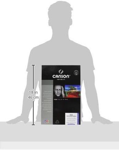 Canson Infinity Rag Photographique Fine Art Paper, 210 Gram, 11 x 17 Inch, 25 Sheets in Saudi Arabia