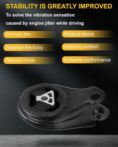 محرك محرك OCPTY وحامل ترانس متوافق مع Mazda 3 2004 2005 2006 2007 2008 2009 L4 2.0L، بنزين # A4402 A4404 A4405 A4418 4 قطعة in Saudi Arabia