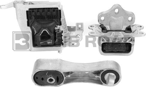 3PC Engine Mount Transmission Motor Mount 22116885778 + 22116885934 + 22316853449 Compatible with BMW X1 X2 Mini F56 F55 F54 F60 2013-2019 in Saudi Arabia
