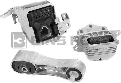 3PC Engine Mount Transmission Motor Mount 22116885778 + 22116885934 + 22316853449 Compatible with BMW X1 X2 Mini F56 F55 F54 F60 2013-2019 in Saudi Arabia