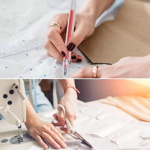 4 قطع أقلام قابلة للمسح بالحرارة مع 20 عبوة لخياطة اللحف، أقلام تحديد النسيج القابلة للمسح بالحرارة، قلم تحديد النسيج المختفي بدرجة الحرارة العالية لصناعة الملابس والأقمشة in Kuwait
