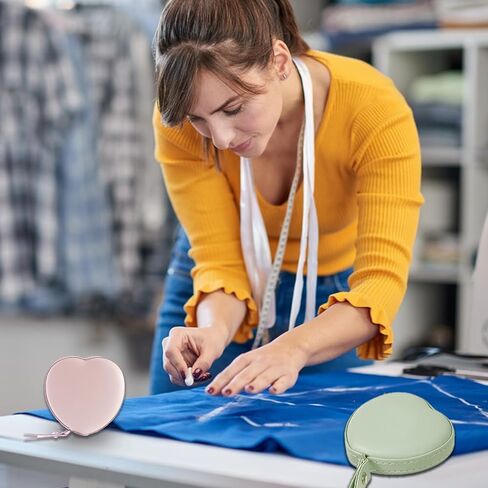 3 عبوات من أشرطة قياس مزدوجة الجوانب قابلة للسحب، بطول 60 بوصة (1.5 متر)، مثالية لقياس نسيج الجسم، والخياطة، والخياطة، والحياكة، والحرف اليدوية، وفقدان الوزن. in Kuwait