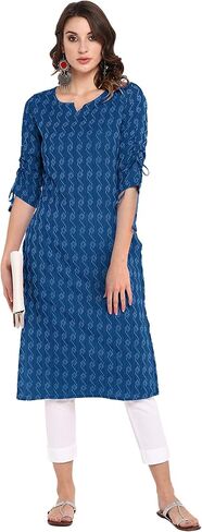Janasya Mothers Day Gifts Pure Cotton Kurta in Saudi Arabia