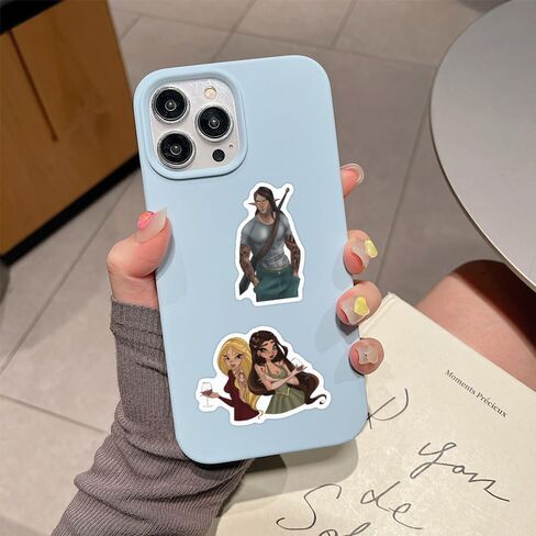 ملصقات Crescent City 110 قطعة من ملصقات Crescent City Merch الفينيل الجمالية المقاومة للماء لزجاجة المياه والكمبيوتر المحمول والأمتعة ولوح التزلج والكمبيوتر المحمول للفتيات والأطفال والمراهقين والبالغين in Kuwait