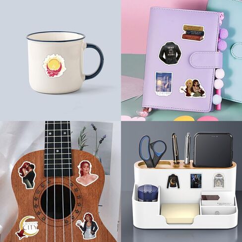 ملصقات Crescent City 110 قطعة من ملصقات Crescent City Merch الفينيل الجمالية المقاومة للماء لزجاجة المياه والكمبيوتر المحمول والأمتعة ولوح التزلج والكمبيوتر المحمول للفتيات والأطفال والمراهقين والبالغين in Kuwait