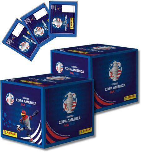 PANINI® COPA America 2024 USA - صندوقان للملصقات (إجمالي 500 ملصق) in Saudi Arabia