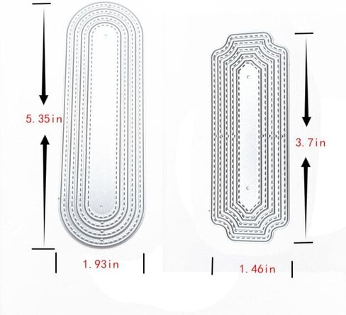 Metal Film Die Cuts Film Strip Banner Tags Ribbon Bookmark Cutting Dies Embossing Stencils Template Mould for Card Making Decoration and DIY Scrapbooking Album in Saudi Arabia