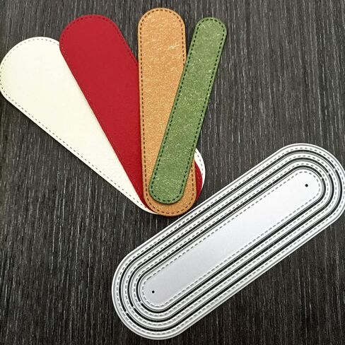 Metal Film Die Cuts Film Strip Banner Tags Ribbon Bookmark Cutting Dies Embossing Stencils Template Mould for Card Making Decoration and DIY Scrapbooking Album in Saudi Arabia