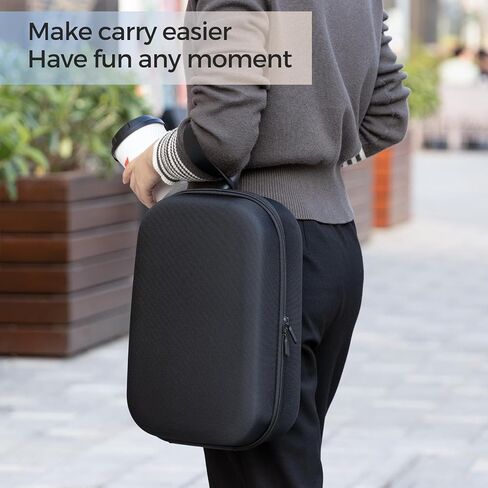 CoBak Hard Carrying Case for Meta Quest 3 - Compact Design, Multiple Compartments for Elite Version VR Headset, Controllers and Accessories, Travel with Protection, Gray in Saudi Arabia
